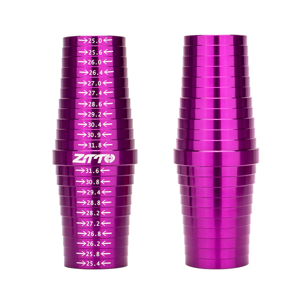 ZTTO ZGCL Metal Bike Seat Tube Seatpost Size Measurement Sizing Gauge for 25mm-31.8mm ZTTO ZGCL Metal Bike Seat Tube Seatpost Size Measurement Sizing Gauge for 25mm-31.8mm